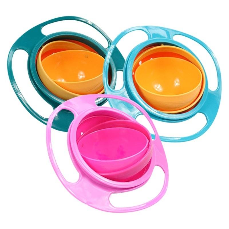 360-Degree Rotating Baby Bowl Best Sellers Kids & Babies cb5feb1b7314637725a2e7: Blue|Green|Pink