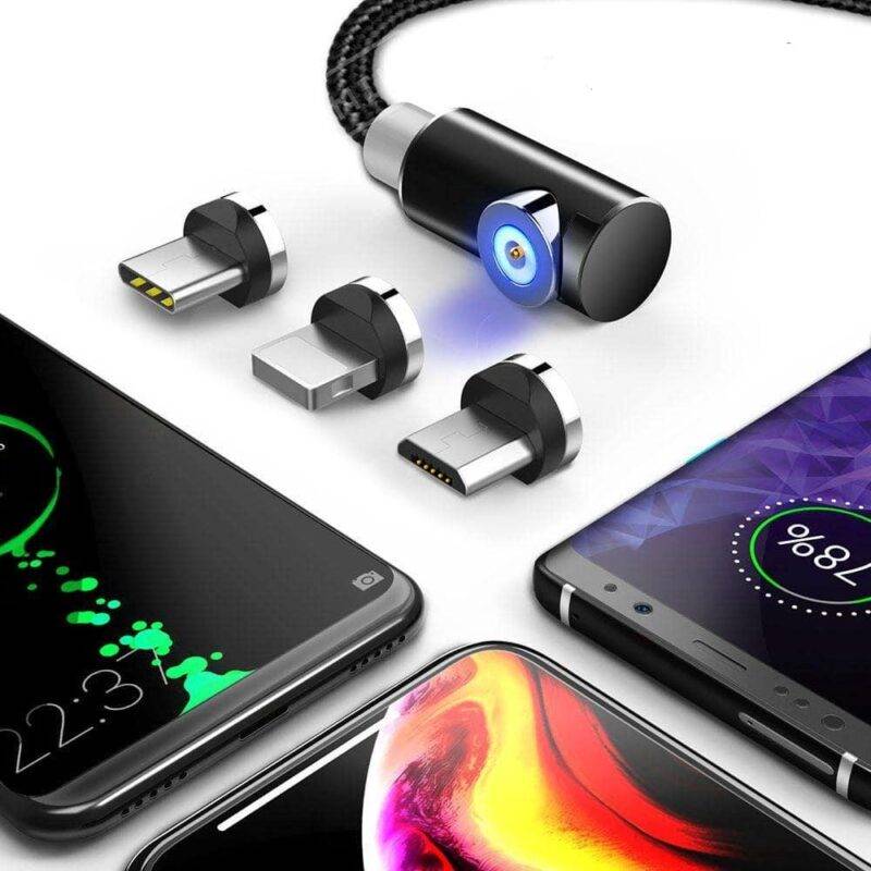 Indestructible Magnetic Cable Best Sellers Gadgets & Electronics fd7acb3515ad33fc8f6d6c: For iPhone|For Micro USB|For Type C