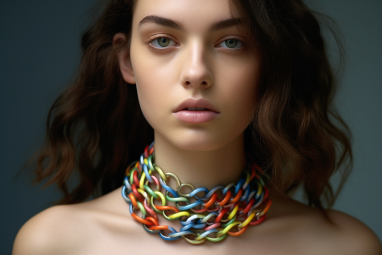 Add a Pop of Color to Your Style: The Colorful Cable Chain